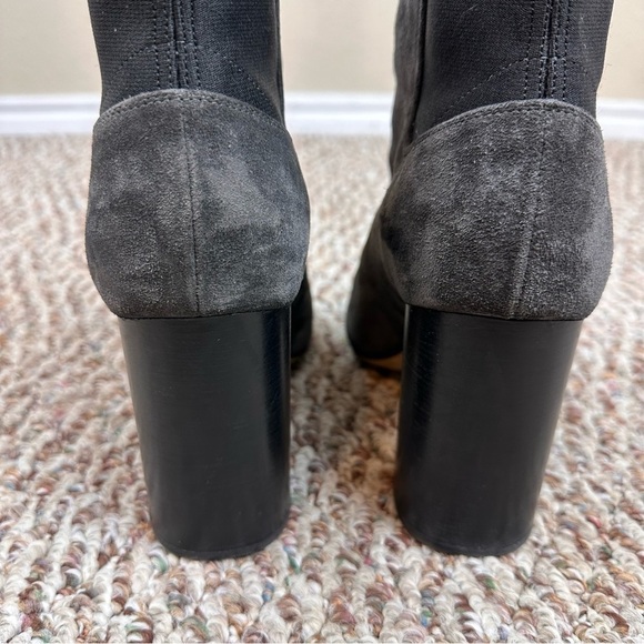 RAG & BONE AGNES ASPHALT SUEDE BOOT - Picture 7 of 10